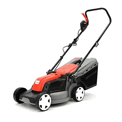 Produktbild: Lehmann Rasenmäher Elektro mit 30 L Grasfangbox | ECO 2000 W | 32 cm Schnittbreite | empfohlen für Rasenflächen bis 500 m² | 3-Stufige Schnitthöhenverstellung