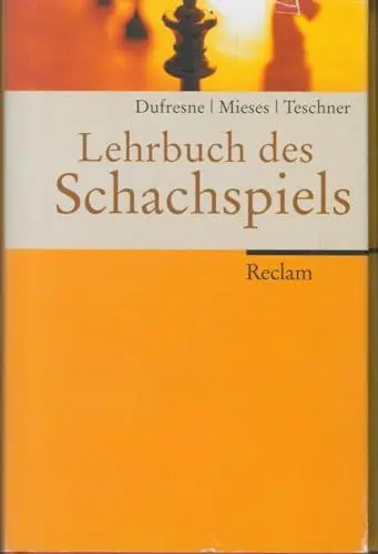 Produktbild: Lehrbuch des Schachspiels