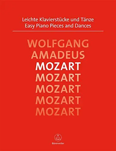 Produktbild: Leichte Klavierstücke und Tänze. Spielpartitur, Sammelband, Urtextausgabe: Urtext d. Neuen Mozart-Ausg.