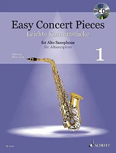 Produktbild: Leichte Konzertstücke: 23 Stücke aus 5 Jahrhunderten. Band 1. Alt-Saxophon und Klavier. (Easy Concert Pieces)