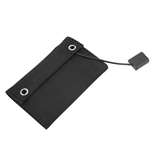 Produktbild: Aramox Leichtes Solarladegerät, 25-W-Solarpanel, Faltbar, IP65, Wasserdicht, Anti-Oxidation, mit USB-Kabel für Überwachungskameras, Laptops