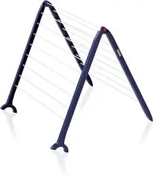 Produktbild: Leifheit Badewannentrockner Pegasus Bath 110, standfester Standtrockner für die Wanne, kompakter Wäscheständer, besonders schmaler Wäschetrockner für die Badewanne