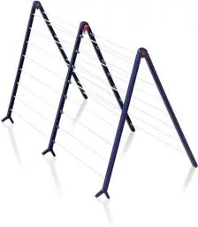 Produktbild: Leifheit Badewannentrockner Pegasus Bath 190 Extendable, standfester Standtrockner für die Wanne, ausziehbarer Wäscheständer, besonders schmaler Wäschetrockner, aus Legierter Stahl