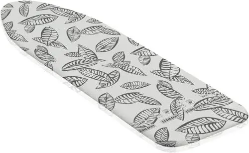 Produktbild: Leifheit Bügelbrettbezug Perfect Steam S/M, für Bügelflächen bis max. 125 x 40 cm, für Dampfstationen, ideale Hitzeverteilung durch Perforation, mit elastischem Gummizug