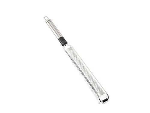 Produktbild: Leifheit Microcut Reibe fein, Microcut steht für extra scharfe und langlebige Klingen, rostfreier Edelstahl, Zester Reibe in edlem Design optimal zum Servieren, Raspel, Hobel