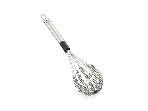 Produktbild: Leifheit Schneebesen Speed Quirl 33 cm ProLine-Serie, Rührbesen quirlt doppelt so schnell, spülmaschinengeeignet, aus rostfreiem Edelstahl, Rührstab mit praktischer Aufhängeöse, Schaumschläger
