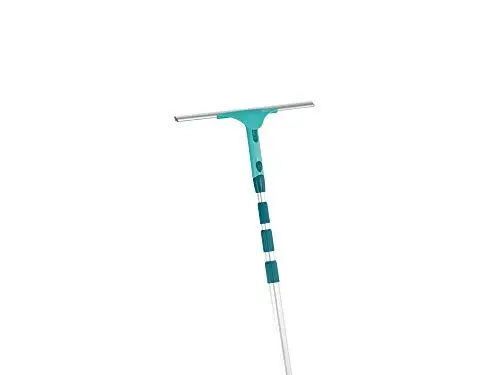 Produktbild: Leifheit Set Window Slider XL mit Mikrofaserbezug und Teleskopstiel 415 cm, ausziehbare Teleskopstange von 160 bis 415 cm, Stiel für hohe Räume, ideal für schwer erreichbare Stellen, mit Click-System