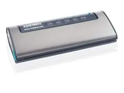 Produktbild: Leifheit Vakuumiergerät Vacu Power 500, Vakuumierer mit doppelter Schweißnaht, Lebensmittel bleiben 8x länger frisch, ideal zum Sous-Vide-Garen, Folienschweißgerät inkl. 10 Vakuumierbeuteln 20x30cm