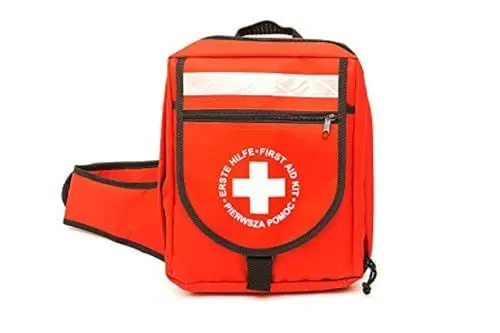 Produktbild: LEINA-WERKE REF 23013 Erste-Hilfe-Notfallrucksack, 36-teilig, rot