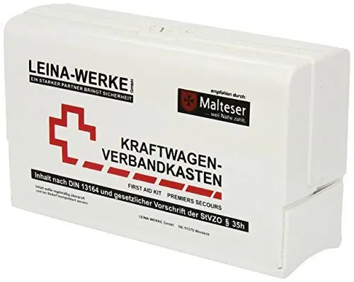 Produktbild: Leina-Werke 10061 KFZ-Verbandkasten Leina-Star II, 2-Farbig Sortiert, Sorted/2-color Print