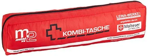 Produktbild: Leina-Werke 14024 Mini-Kombitasche M2 ohne Klett, XS, Rot/Schwarz/Weiß