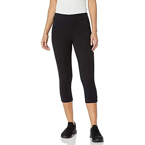 Produktbild: Yoga Hose Männer Viskose Schwitzende Taille, elastische, kurz geschnittene Shorts, Fitness-Kontrolltrainer, Leggings, Yoga-Kleidung Leggings M (Black, XXL)