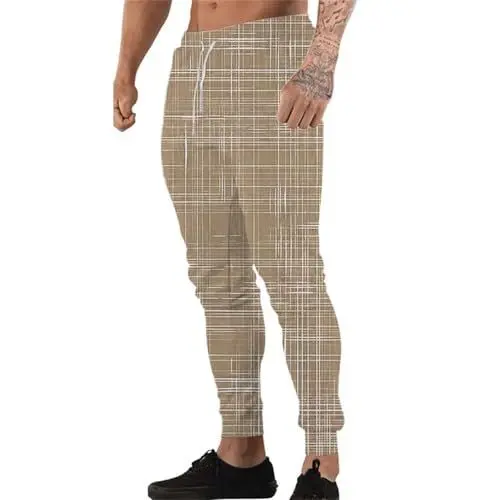 Produktbild: Leinenhose Herren lang Herren Jogginghose lang dünne Jogginghose Herren Jogginghose schwarz senioren Jogginganzug Herren Jogginghose Herren usa Herren Leinenhose Baggy Jogginghose Herren Pants 5