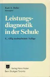 Produktbild: Leistungsdiagnostik in der Schule