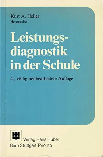 Produktbild: Leistungsdiagnostik in der Schule