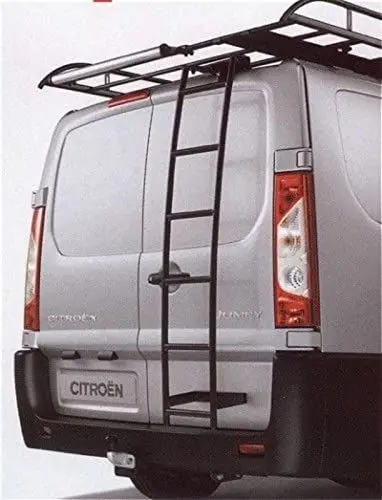 Produktbild: Leiter für Dachgepäckträger Mercedes Sprinter – VW Crafter H1 von 2006 bis 2018 – Epoxidharz Polyester