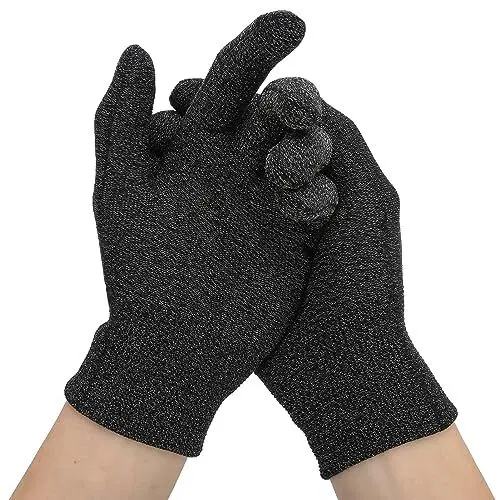 Produktbild: Leitfähige Faserhandschuhe, Antistatische Geruchsentfernung, Bequeme Zur Elektromagnetischen Abschirmung für Schwangere Frauen