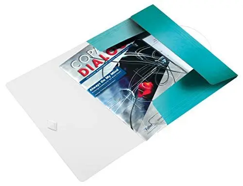Produktbild: Leitz 204583 Eckspannermappe wow, A4, PP, eisblau