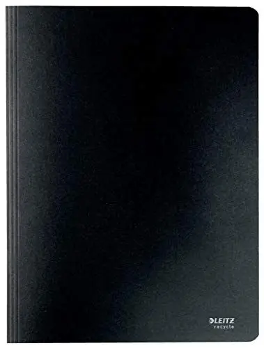 Produktbild: Leitz A4 Schnellhefter, 250 Blatt, 100% Recyclebar, Umweltfreundlich, Recycle-Serie, Schwarz, 39040095
