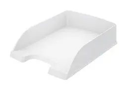 Produktbild: Leitz Briefkorb Standard A4, 5er Pack, Briefablage in Premium-Qualität, Stapelbare Ablagefächer als Schreibtisch-Organizer, Kombinierbar mit Plus-Serie, Weiß, 52270001