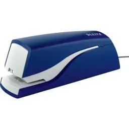 Produktbild: Leitz Elektrisches Büroheftgerät für 10 Blatt, Netzbetrieb, Inkl. Heftklammern, Blau, NeXXt-Serie, 55320035