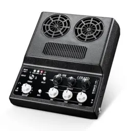 Produktbild: LEKATO Gitarrenverstärker 20W, Tragbarer Bluetooth-Gitarrenverstärker, Kombi-Verstärker mit Distortion & Delay Effekt, Geeignet für E-Gitarre und Akustikgitarre (DE)