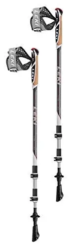 Produktbild: LEKI Goods, dunkelanthrazit-neonrot, 90-130cm