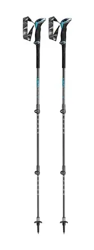 Produktbild: LEKI Makalu Lite AS Stöcke, Black-Dark Anthracite-Petrol, 100-135cm