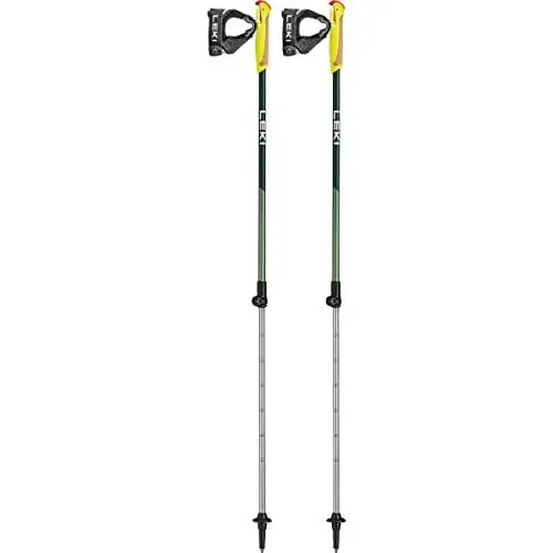 Produktbild: LEKI Walker XS Stöcke, Green metallic-olivgreen-White, 80-110cm