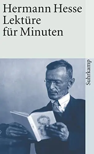 Produktbild: Lektüre für Minuten: Gedanken aus seinen Büchern und Schriften (suhrkamp taschenbuch)