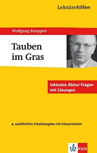 Produktbild: Lektürehilfen Wolfgang Koeppen 