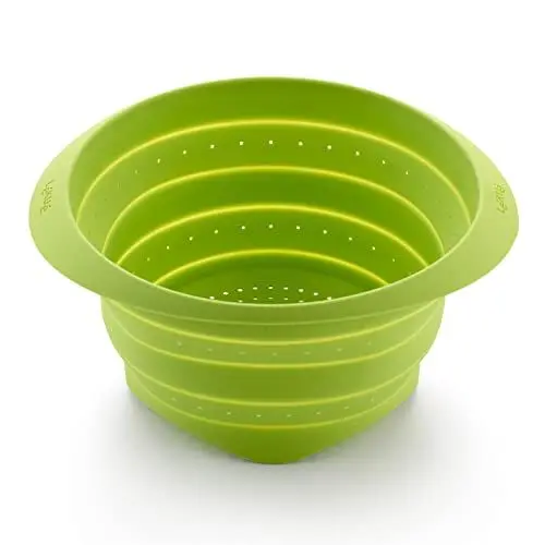 Produktbild: Lékué Silikon-Sieb, grün, 23 cm
