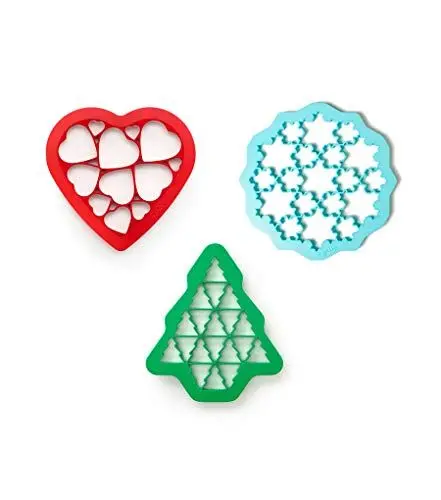 Produktbild: Lékué Weihnachtskeksausstecher, 3er-Set