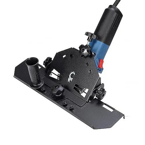 Produktbild: LEMCC Fliesenanfasmaschine, Manueller 45-Grad-Fliesenschneider, Aluminiumlegierungs-Porzellan-Keramik-Bodenfliesenschneidemaschine 115–125 Mm für Keramik- und Marmorfliesen, Winkelschleifer(#1)