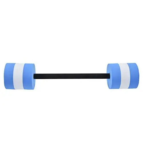 Produktbild: LEMCC Wasserhantel, Aqua-Trainingshanteln, Wasser-Aqua-Fitness-Hanteln, Handstangen-Übungsausrüstung, Eva-beständige, Leichte Schwimmende Hantel für Aerobic-Fitness Im Schwimmbad