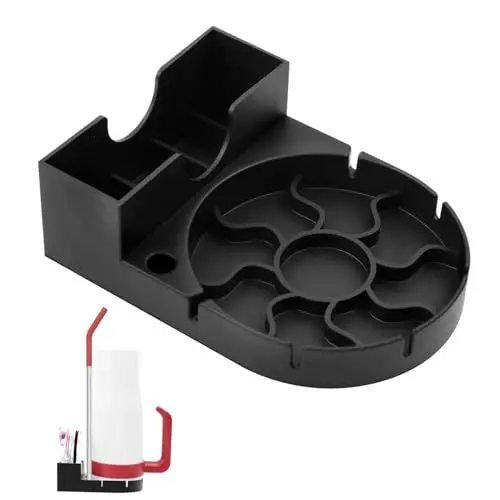 Produktbild: lemgyiamz Flaschenständer Zum Abtropfen Abtropfgestell Schwarz,Silikon Flaschenabtropfgestell Flaschenabtropfgestell für Stanley Cup,Becher,Tassen,Deckel Strohhalme Stanley Cup Zubehör