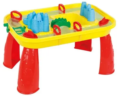 Produktbild: Lemodo Sand und Wassertisch mit viel Zubehör, Spieltisch für Kinder, Gartenspieltisch, Wasserstraße