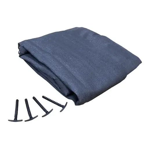 Produktbild: Lemodo Vorzeltteppich 250x500, Camping-Teppich Outdoor, Zeltteppich mit Ösen, Markisenteppich wetterfest, Zeltunterlage mit Heringe, atmungsaktiver Zeltboden, Rutschfester Vorzeltboden