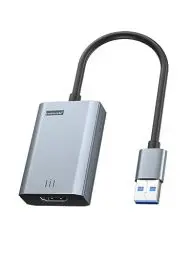 Produktbild: Lemorele USB zu HDMI Adapter für MacBook Air/Pro/Mini, 1080P@60Hz USB auf HDMI für Mac Unterstützt Mirror/Erweiterungs Modus Multi Display Video Adapter Kompatibel mit Windows7,8,10/MacOS10.15