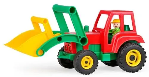Produktbild: LENA Aktive Traktor mit Frontschaufel, Schaukarton, 04361