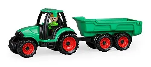 Produktbild: Lena 01625 - Truckies Traktor mit Anhänger, ca. 38 cm