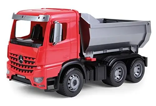 Produktbild: Lena 04610 - Worxx Muldenkipper Mercedes Benz Arocs, ca. 45 cm, Baustellen Spielfahrzeug für Kinder ab 3 Jahre, robuster Kipper LKW mit verriegelbarer Kippmulde und beweglicher Heckklappe