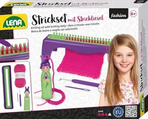 Produktbild: Lena 42679 Strickset mit Strickliesel, Faltschachtel