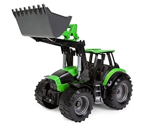 Produktbild: Lena 04613 Worxx Traktor Modell Deutz-Fahr Agrotron 7250 TTV mit Frontlader, ca. 45 cm, Landwirtschaft Spielfahrzeug für Kinder ab 3 Jahre, robuster Trecker mit funktionstüchtiger Ladeschaufel