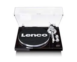 Produktbild: Lenco LBT-188 Plattenspieler - Bluetooth Plattenspieler - Riemenantrieb - 2 Geschwindigkeiten 33 u. 45 U/min - Anti-Skating - Vinyl zu MP3 digitalisieren - Dunkelbraun, LBT-188 WA, Wallnuss