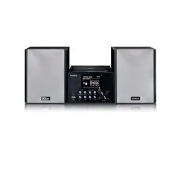 Produktbild: Lenco MC-250 Kompaktanlage mit WLAN Internetradio - Digitalradio mit DAB+ und Wi-Fi - FM Radio - CD/MP3 Player - 2,8“ Farbdisplay - AUX - USB - App Steuerung via Undok - 2 x 12 Watt RMS - Schwarz