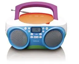Produktbild: Lenco SCD-41 - CD-Player für Kinder - CD-Radio - Stereoanlage - Boombox - UKW Radiotuner - USB Anschluss - MP3-2 x 1 W RMS-Leistung - Netz- und Batteriebetrieb - Bunt