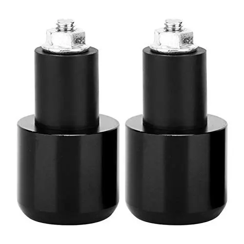 Produktbild: Lenkerendstopfen, Lenkergewichtsstopfen, 1 Paar Motorrad-Modifikationszubehör Lenkerendstopfen Lenkerenden-Gewichtsausgleichsstopfen für Lenker mit 22 Mm Durchmesser(Schwarz)