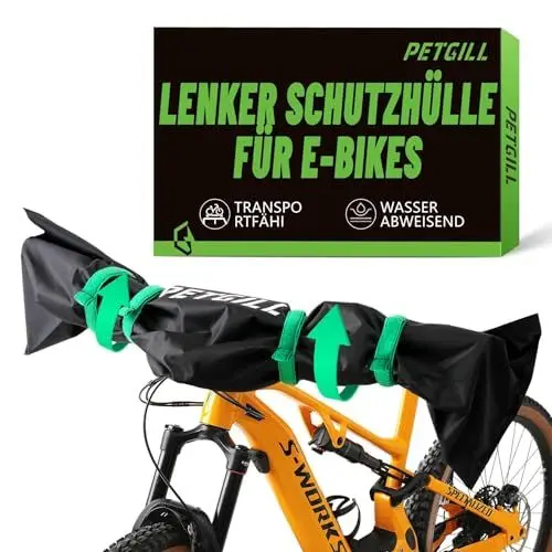 Produktbild: Lenkerschutzhülle Ebike Fahrradrahmen-Transportschutz Fahrrad Zubehör wasserfest feuchtigkeits-und staubgeschützt Fahrrad Abdeckung Fahrrad camping zubehör
