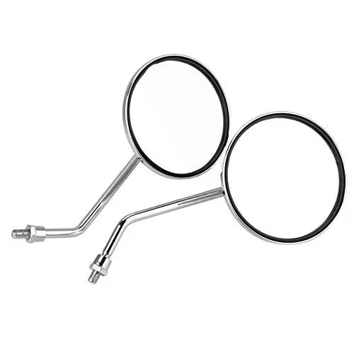 Produktbild: Rückspiegel, Motorrad-Rückspiegel, 1 Paar 8 Mm Rechter und Linker Motorrad-Rückspiegel, Runder Typ